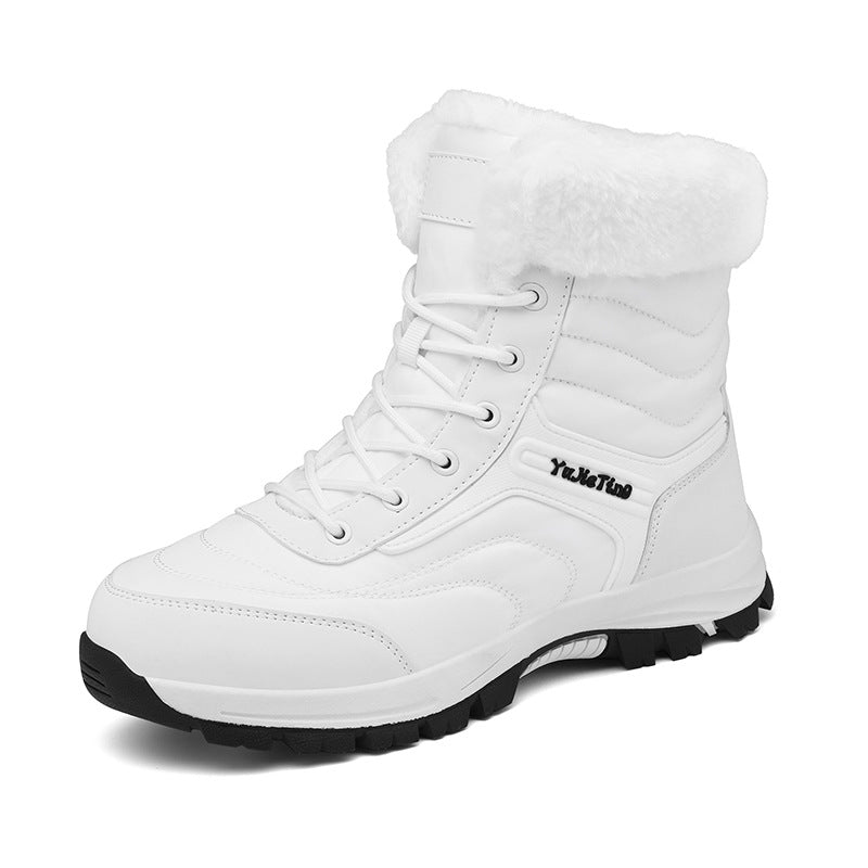 Padded winter boots, short, for men and women