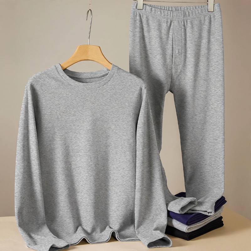 Padded cotton thermal set for women and men