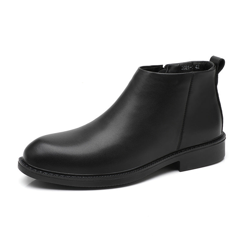 Men's Chelsea boots, PU leather, non-slip, lined