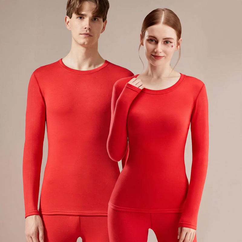 Pair-Thermo-Set, padded, Red