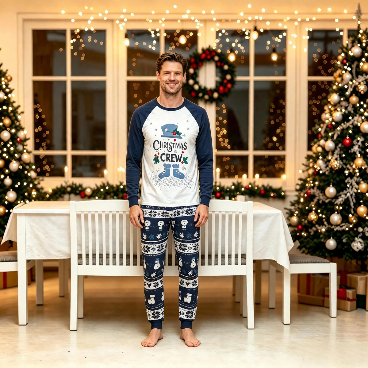 Christmas pajama set for the whole family