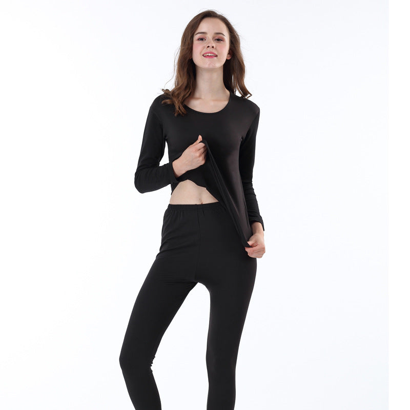 Women's Thermal Set, lined, round neck