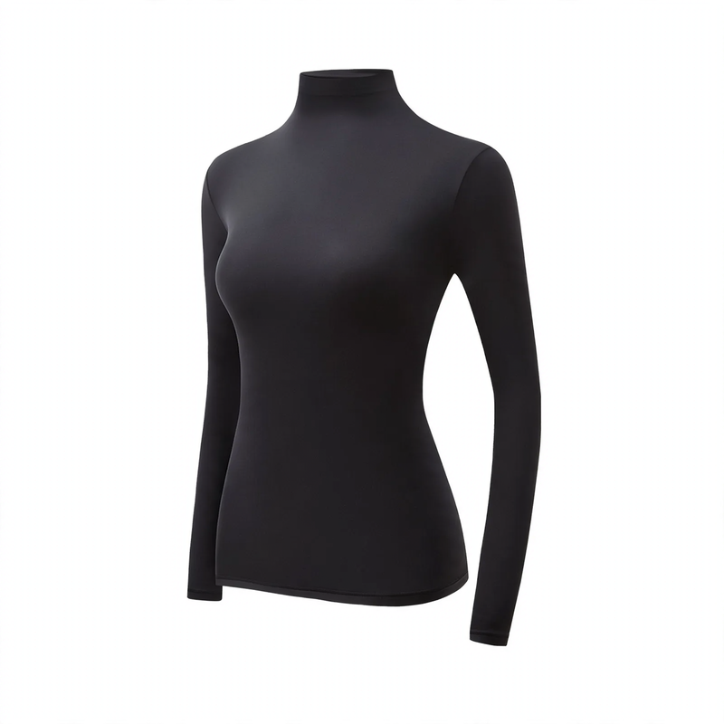 Women’s Thermo Set, high collar, elastic, seamless
