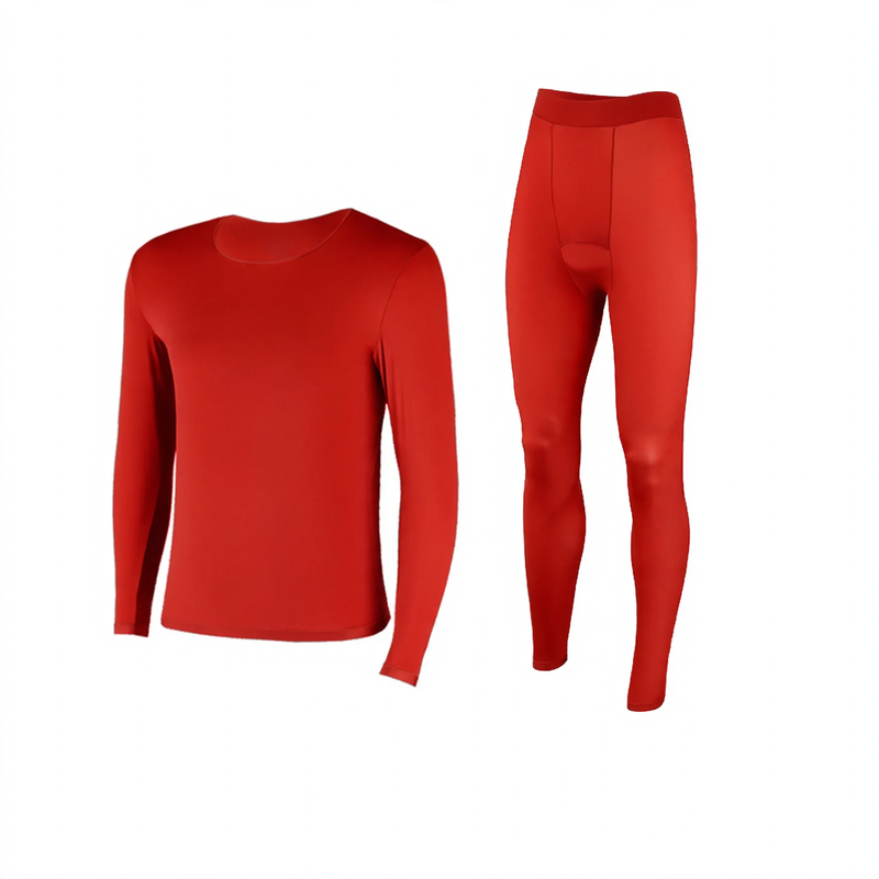 Men's Thermal Set, ultra-thin, Round Neck