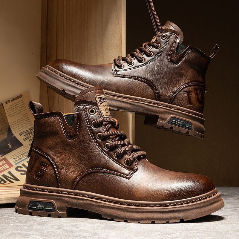 Men's casual style boots, breathable