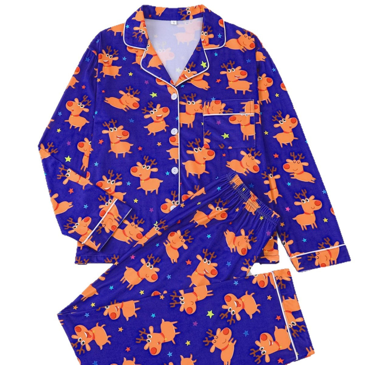 Women's Pajamas, Long Sleeve, Christmas Design