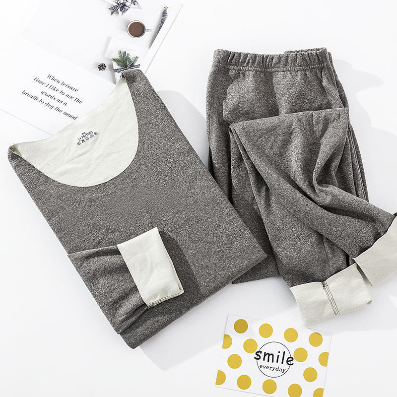 Seamless thermal underwear set for women and men