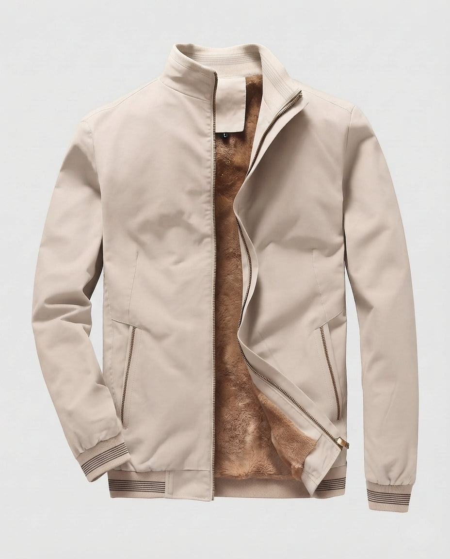 Men's transitional jacket with cozy inner lining EVA-US