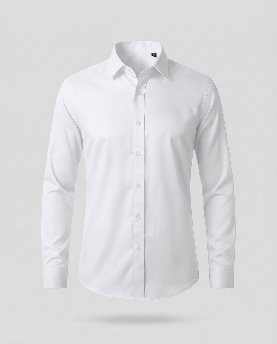 Men's Classic Long Sleeve Shirt Made of Fine Cotton EVA-US