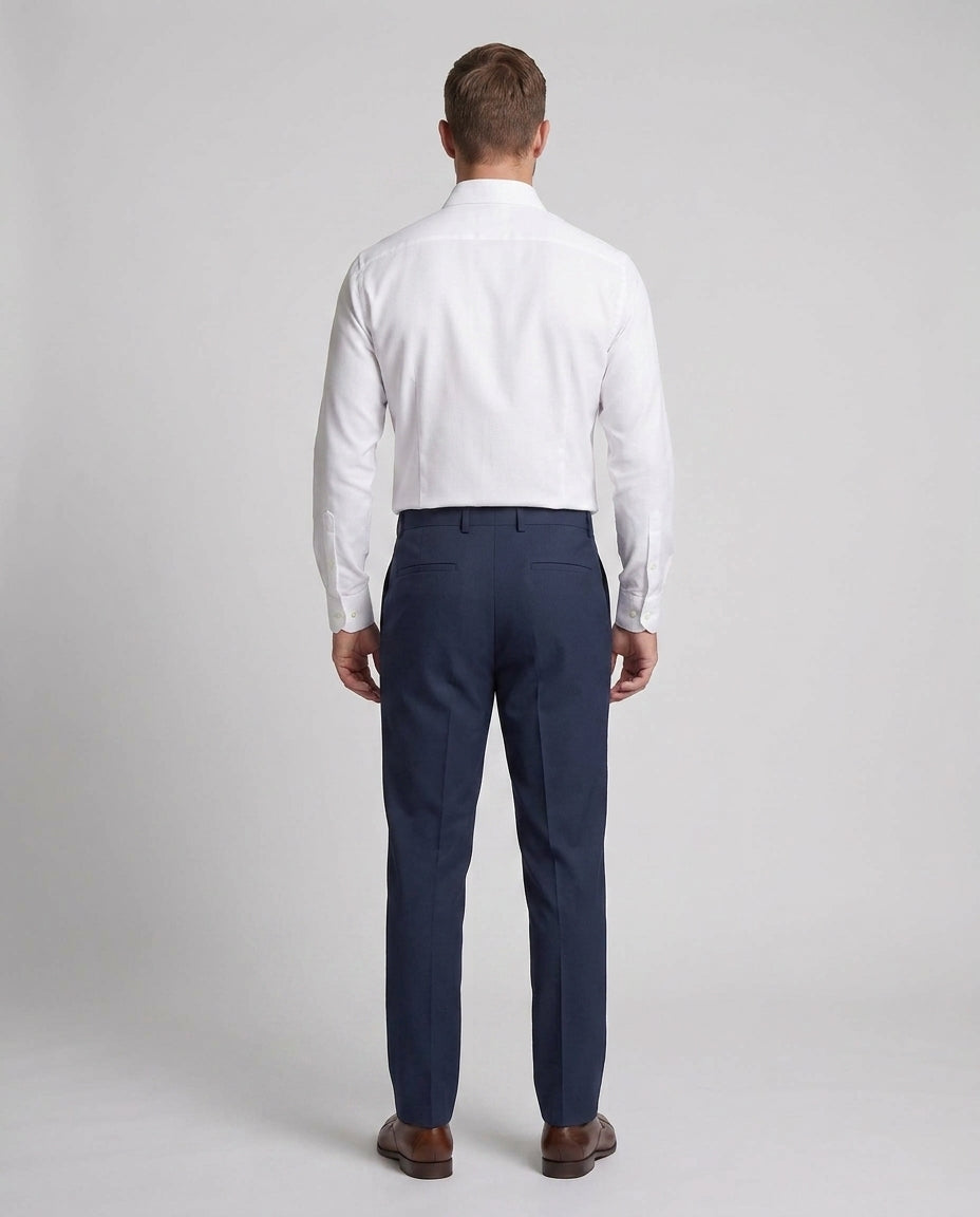 Men's Elegant Suit Pants with Fine Cut EVA-US