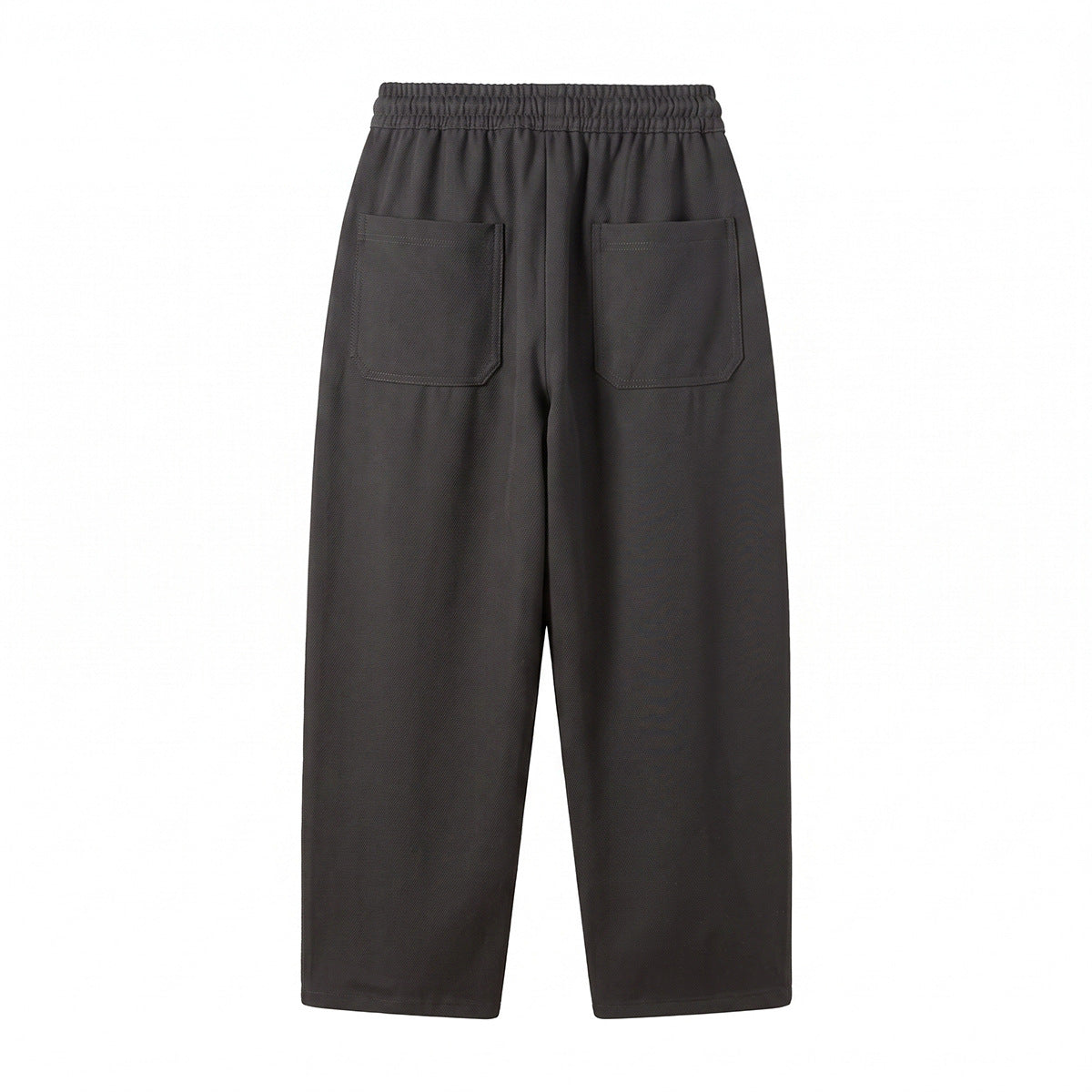 Women Relaxed-Cropped Jogpant with drawstring, side pleats and inset pockets EVA-US