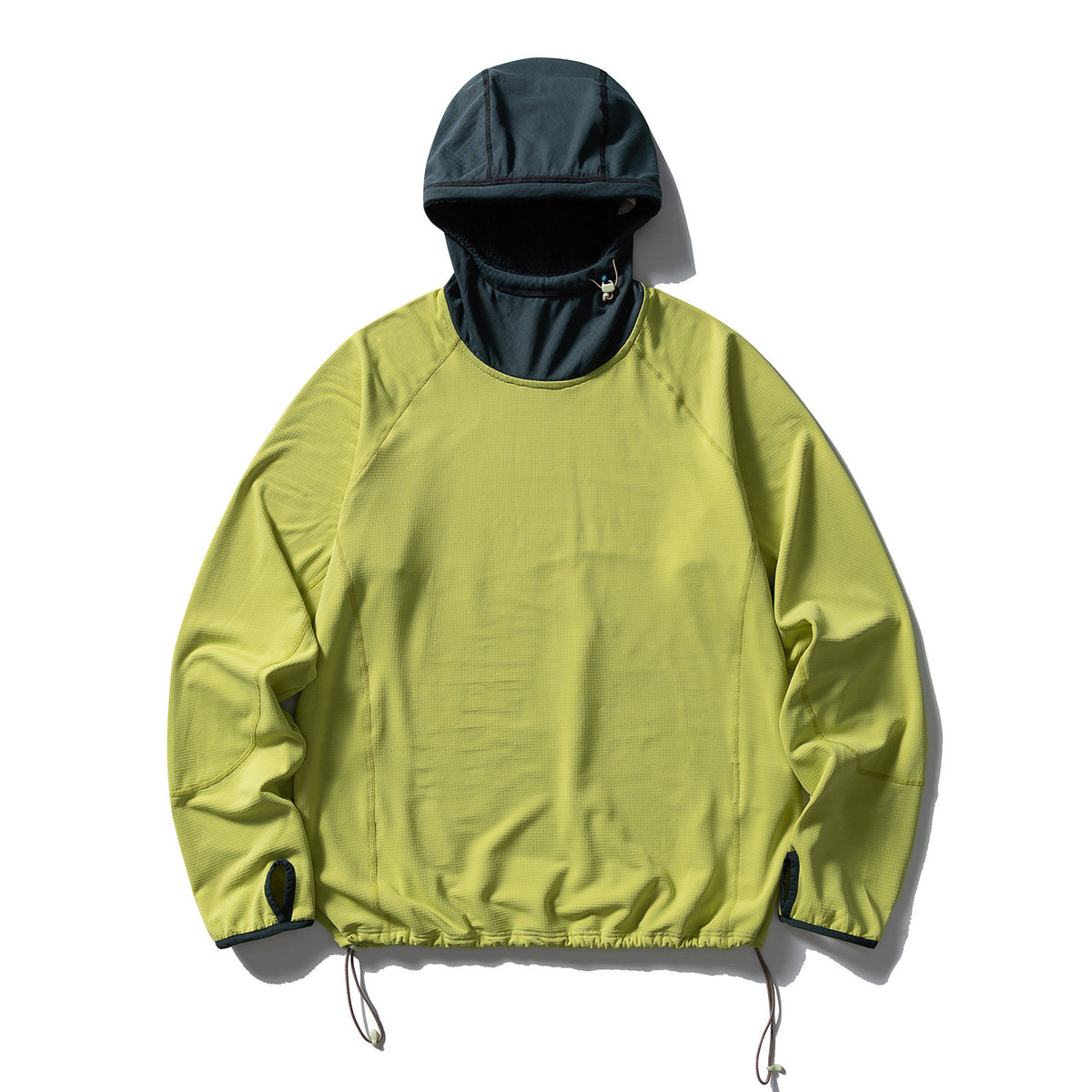 Unisex Technical Hoodie with Adjustable Hem, Insulated Inner Hood and Thumb Holes EVA-US