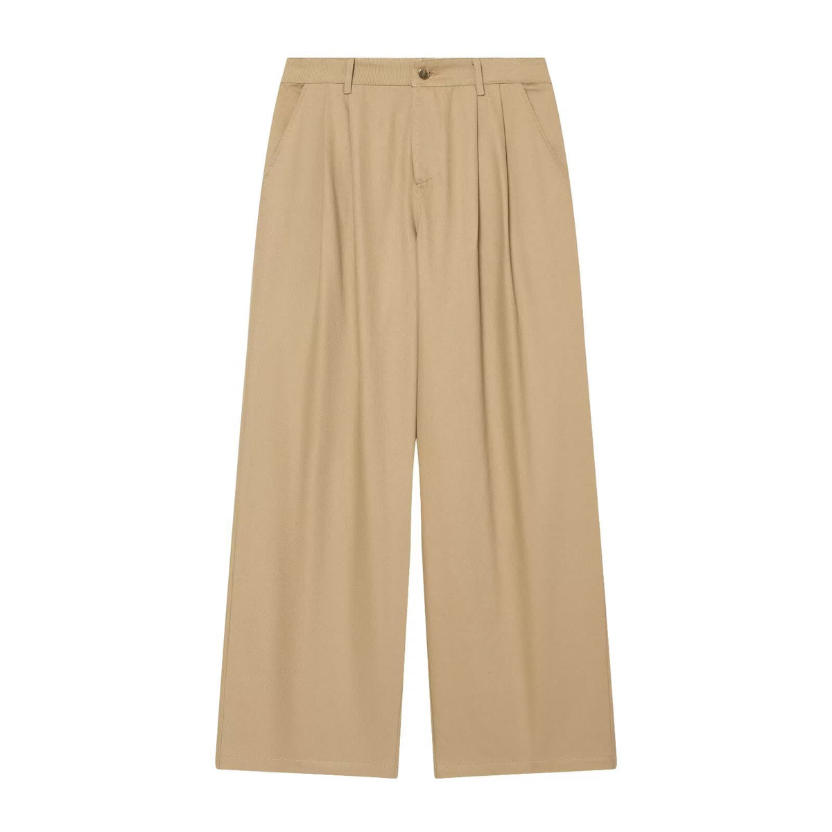 Women's Wide High Waist Pleated Trousers EVA-US