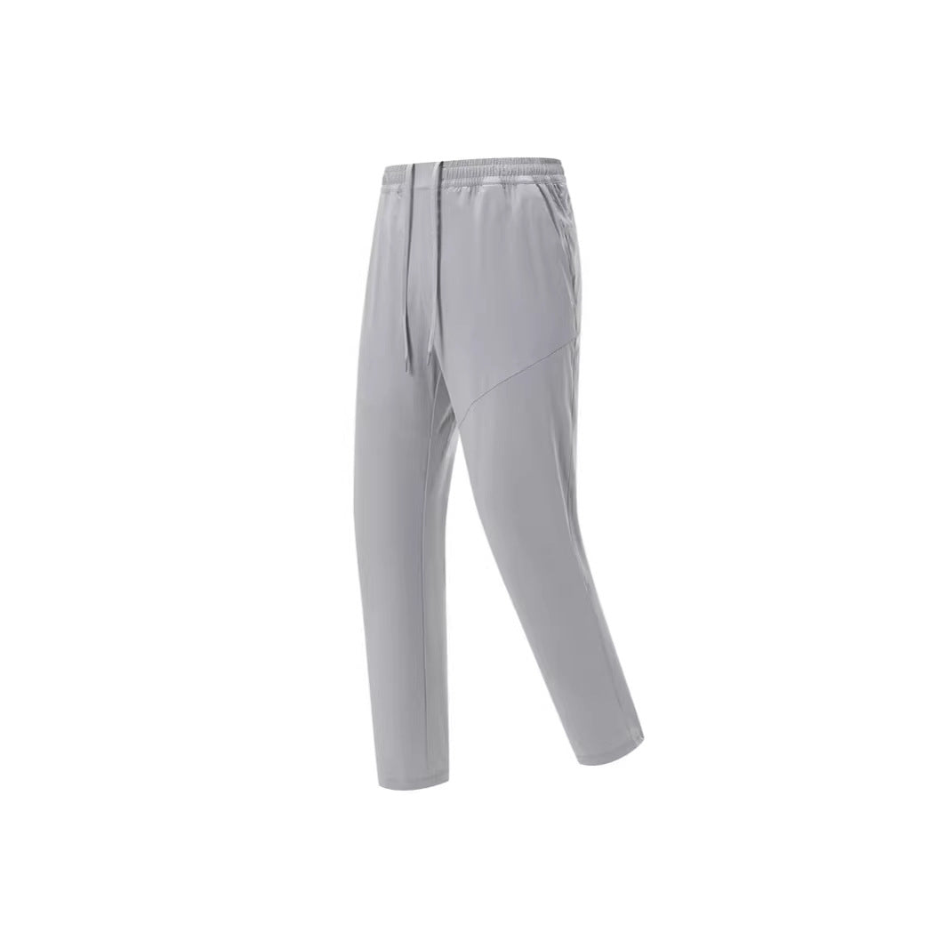 Men's Lightweight Jogging Pants with Elastic Waistband, Cuffs and Functional Stretch EVA-US