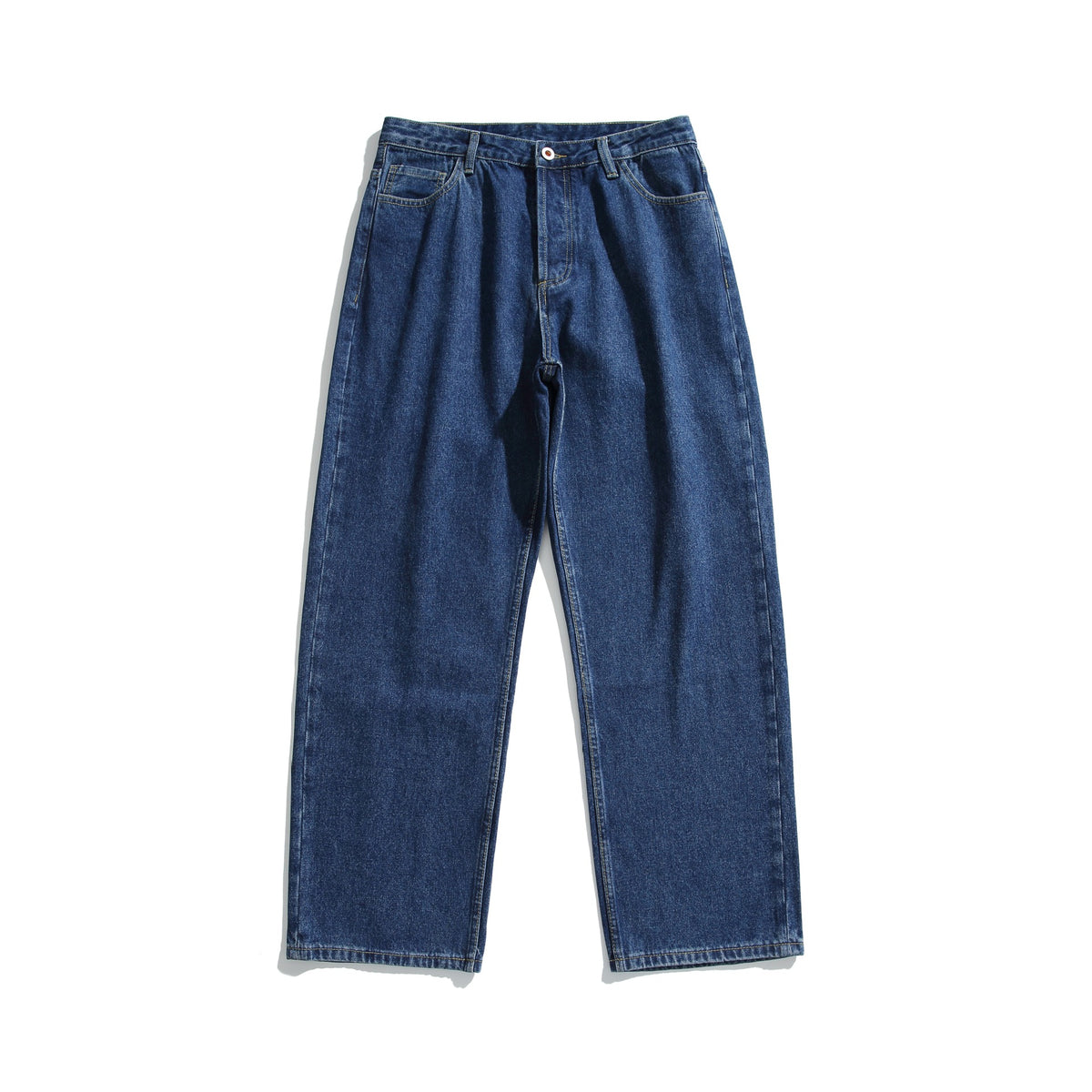 Women High-waisted straight cut Denim jeans with wide leg EVA-US