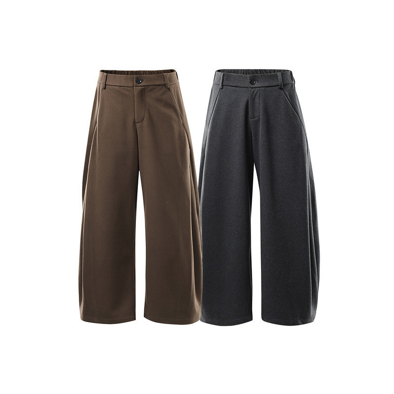 Women's Wide Culotte Pants made of shape-stable Ponte with high waist and concealed comfort waistband EVA-US