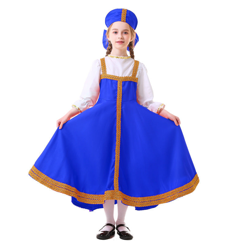 Girl Traditional Party Dress EVA-US