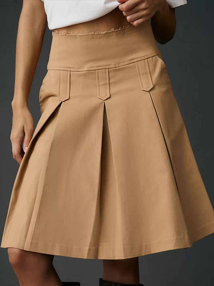 Women Cropped Utility Jacket with Cord Collar and Flap Pockets EVA-US