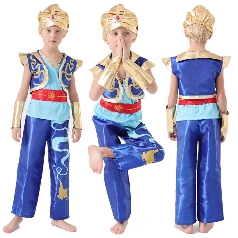 Boys fairy tale costume as wizard EVA-US