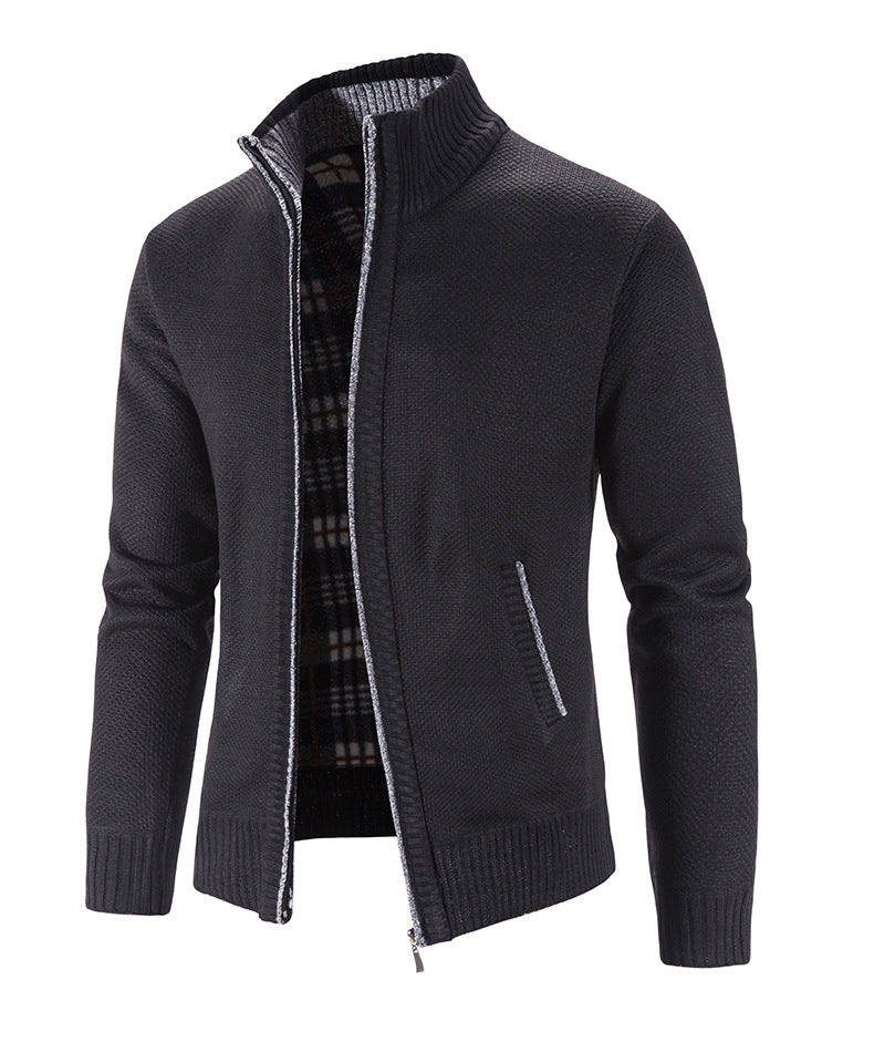 EVA-US | Men's Cardigan With Zipper Traditional
