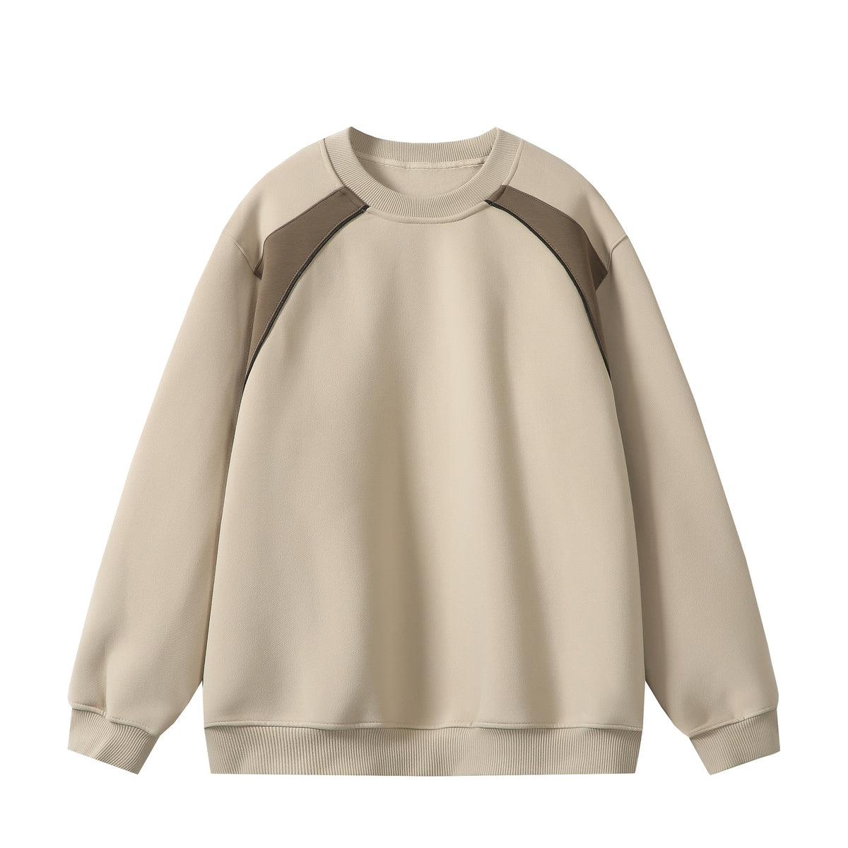Unisex Oversize Sweatshirt with Contrast Shoulder Panels EVA-US