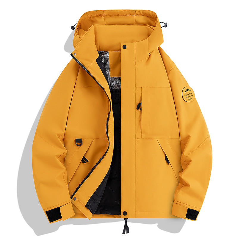 Men's Waterproof and Breathable Softshell Outdoor Jacket EVA-US