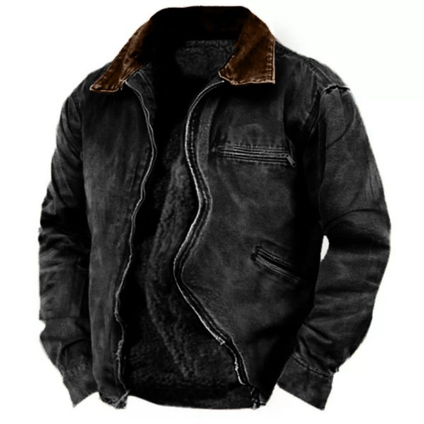 EVA-US | Warm Winter Jacket With Fur Lining For Men