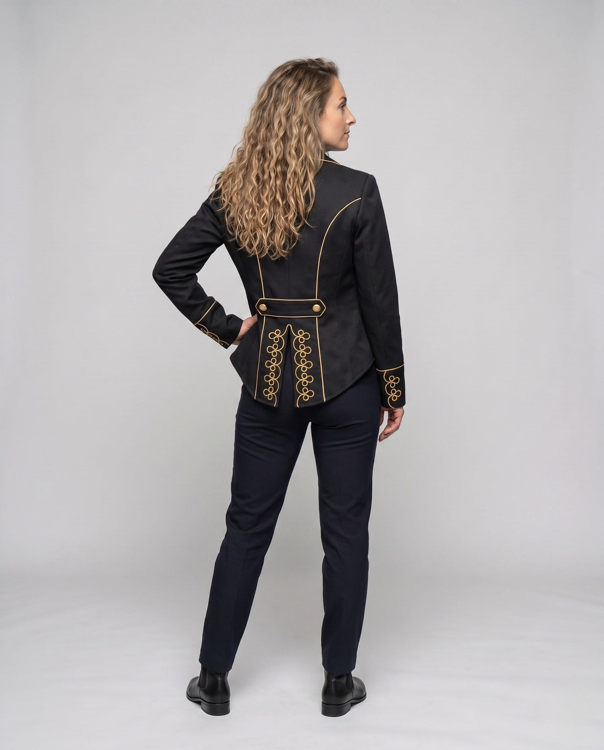 Women's historical tailcoat with intricate decorations EVA-US