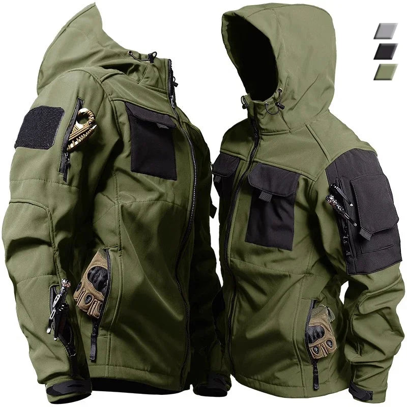 EVA-US - Waterproof thermal suit with multiple pockets for men