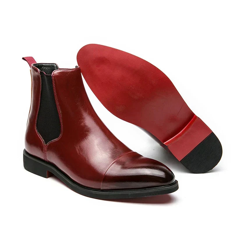 EVA-US | Genuine leather Chelsea boots