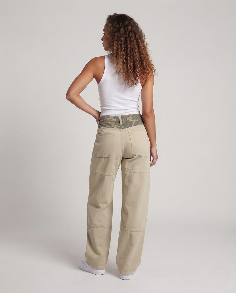 Women Stylish Loose Cargo Pants EVA-US