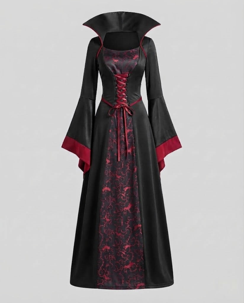 Women dramatic Vampire dress EVA-US