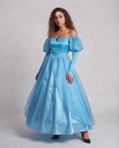 Ladies Enchanting Ball Gown with Shimmering Accents EVA-US