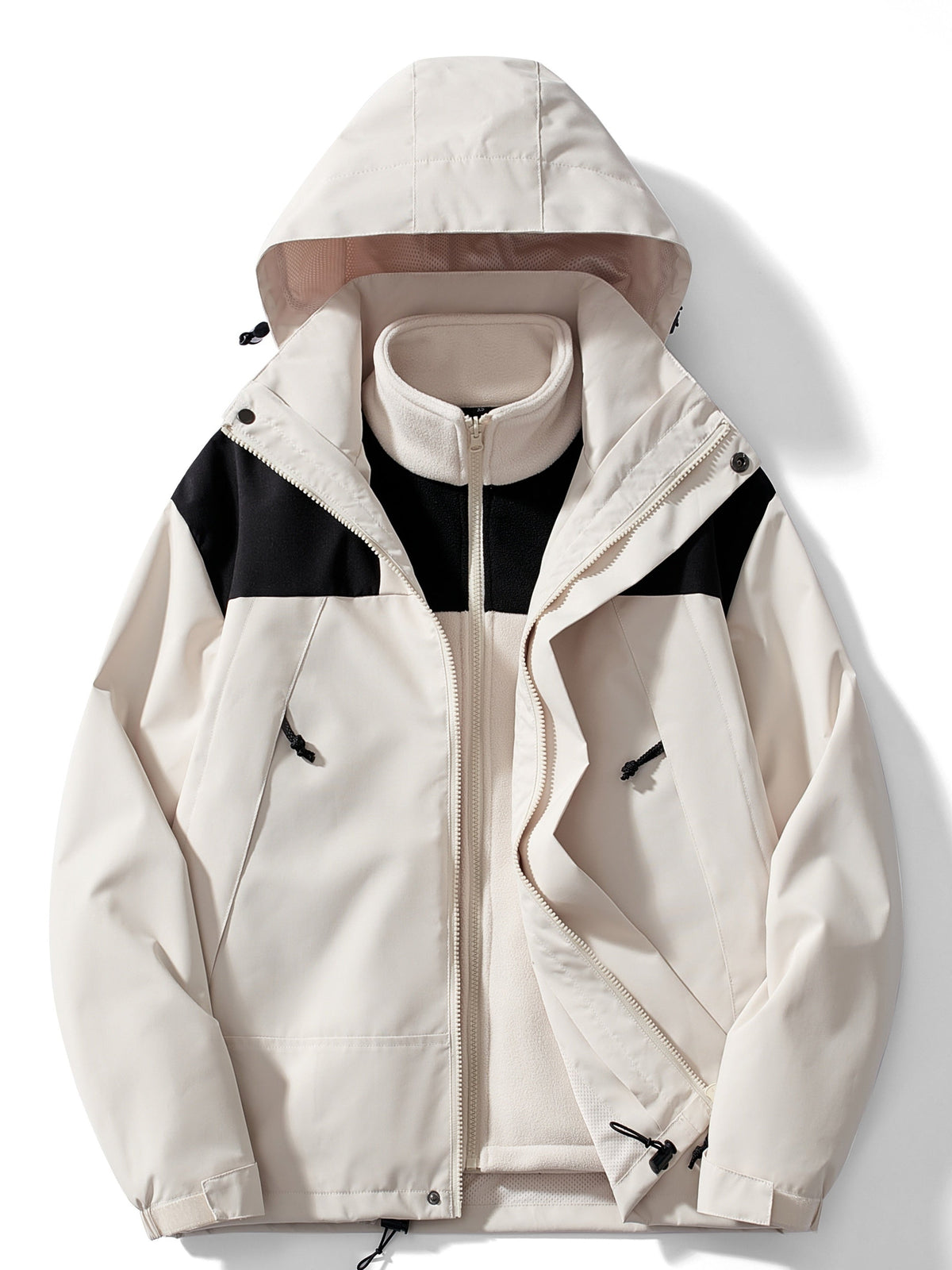 EVA-US | 3-In-1 Fleece-Winter Jacket With Hood For Women