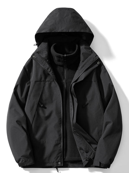EVA-US | 3-In-1 Fleece-Winter Jacket With Hood For Women