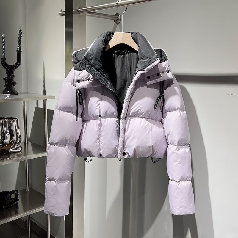 Women's Padded Jacket, Removable Hood, Quilted