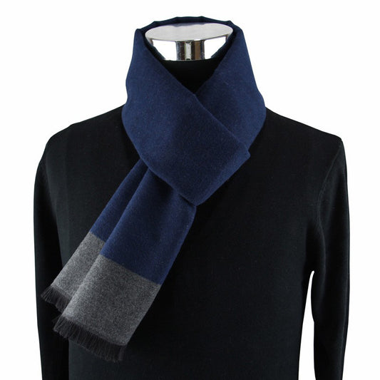 Classic men's scarf, 180x30cm, winter, warm