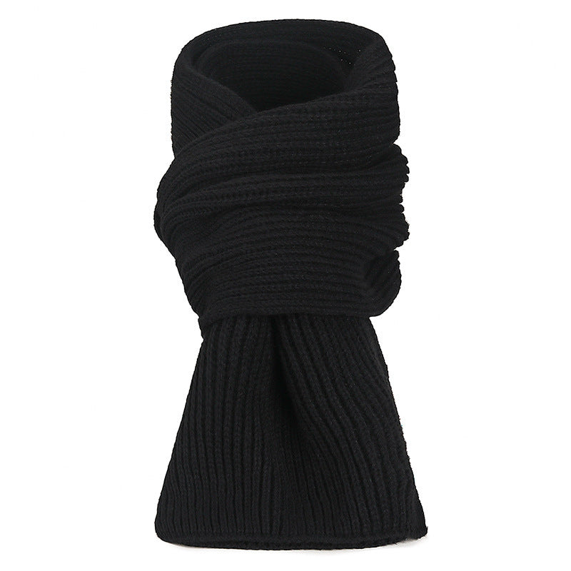 Winter Set: Knitted beanie and scarf, lined, warming