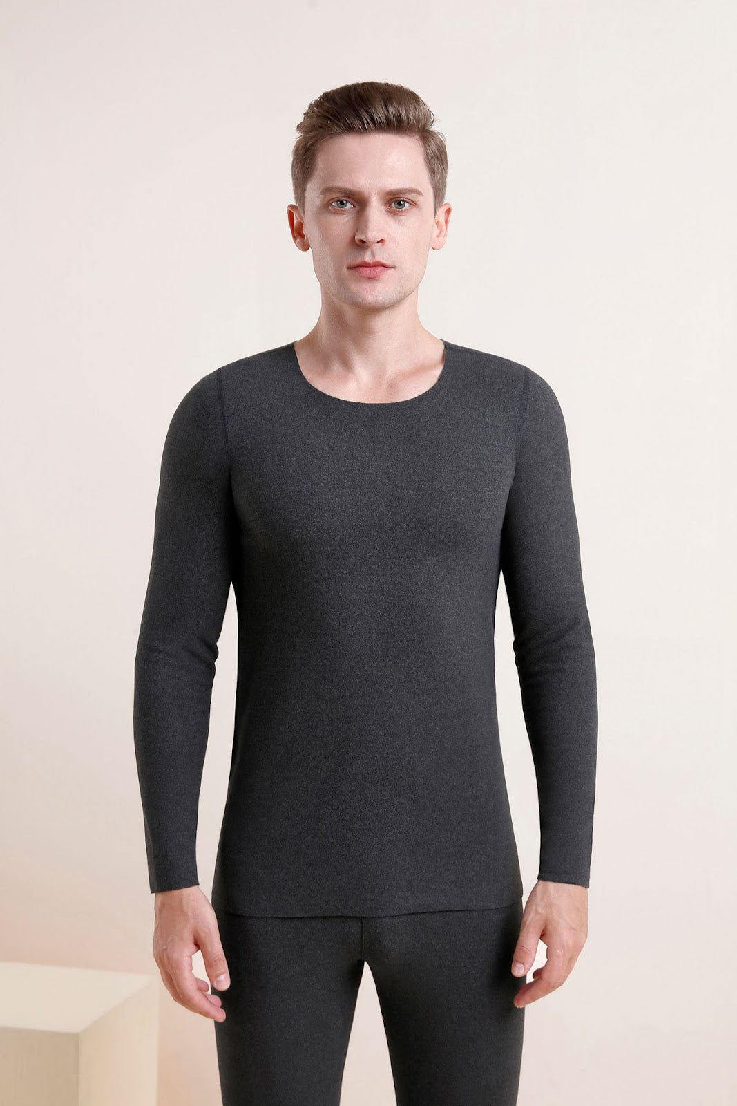 Padded thermal underwear set for men