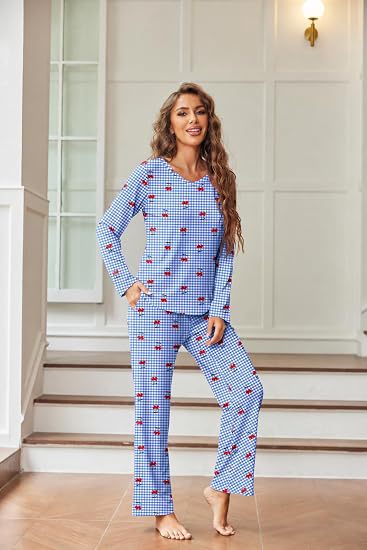 Women's loungewear set, 2-piece, with 3D Christmas print
