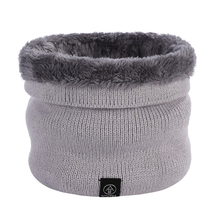 Knit Loop Scarf, solid color, for women and men
