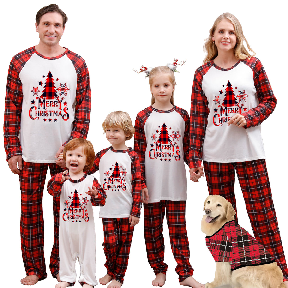 Christmas pajama set for the whole family