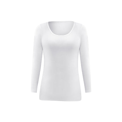 Women's Long Sleeve Undershirt, Modal, Round Neck