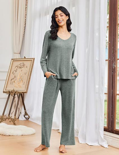 Women's loungewear set, 2-piece, with 3D Christmas print