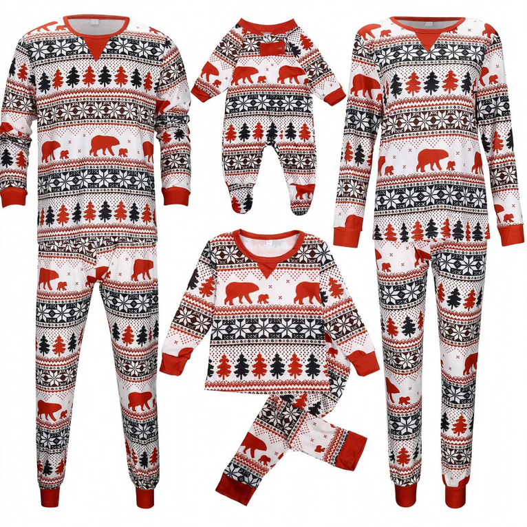Christmas Family Jumpsuit, Long Sleeve, Various Sizes