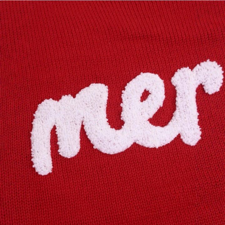 Women’s Christmas sweater, round neck, plus size