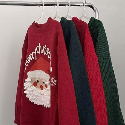 Christmas sweater with round neck, Unisex