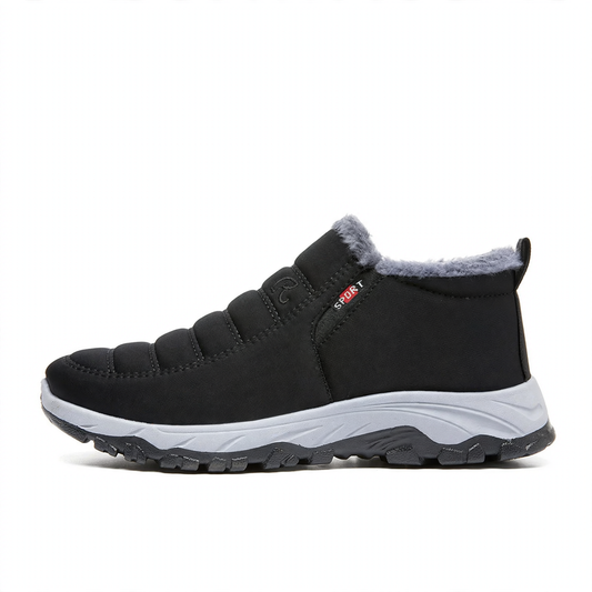 Padded Unisex Winter Boots with Wool Blend Lining