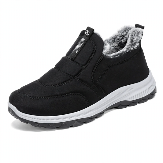 Padded men's winter boots, warm and comfortable