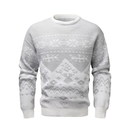 Retro Christmas sweater in American style